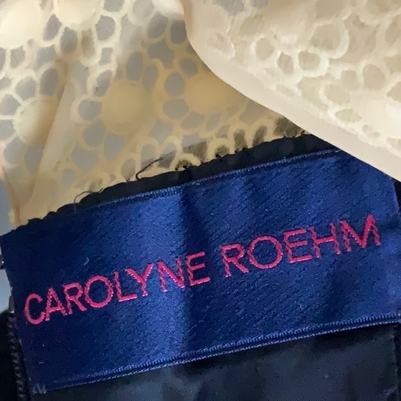 Vintage De La Renta  protégé Carolyn Roehm dress - Picture 7 of 8